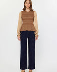 Gilda Glitter Flared Sweater