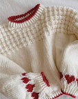 Genevieve Heart Detail Sweater