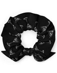 Martini Bow Scrunchie - Noir