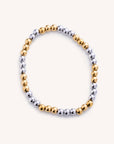 Two Toned Ball Bracelet
