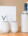 Wine Gift Sets with Glass Lined Wine Glasses