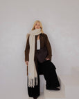The Reykjavik Scarf Pebble Beige
