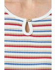 Vivi Striped Knit Top