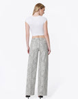 Alessandra Leopard Jean