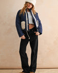 Lana Sherpa Pocket Jacket