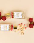 Festive As F*ck - Glass Bottle Matches, Christmas Gift, Red
