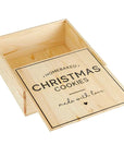 Christmas Cookies Wood Box