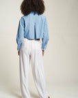 Evanston Trouser High Rise Sand Dune