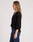 Bethany Floral Burnout Top