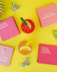 Too Old For TikTok - Colorful Cocktail Napkins