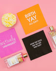 Make A Wish - Birthday Glass Bottle Safety Matches - Bright Pink