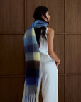 The Reykjavik Scarf Blue Yellow