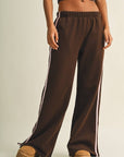 Side Stripe Low Waist Sweatpant