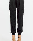 Weston Satin Cargo Joggers