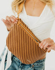 Diagonal Woven Westlyn Bum Bag