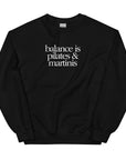 'Pilates & Martinis' Sport Crew