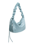 Reign Blue Recycled Vegan Shoulder Bag