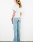 Polly Puff Sleeve Twist Front Top