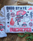 Ohio Fans Collage Sweatshirt
