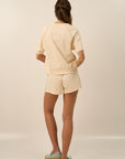 Andrea Scallop Trim Shorts