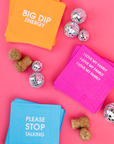 Please Stop Talking - Cocktail Napkins