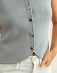 Vanna Knit Vest Top