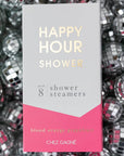 Happy Hour Shower Shower Steamers - Blood Orange Grapefruit - Set of 8 Tabs