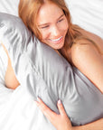 Satin Pillowcase - Silver