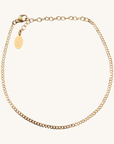 Waterproof Gold Reagan Anklet