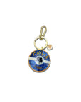 Hand-painted Caviar Bag Charm + Keychain