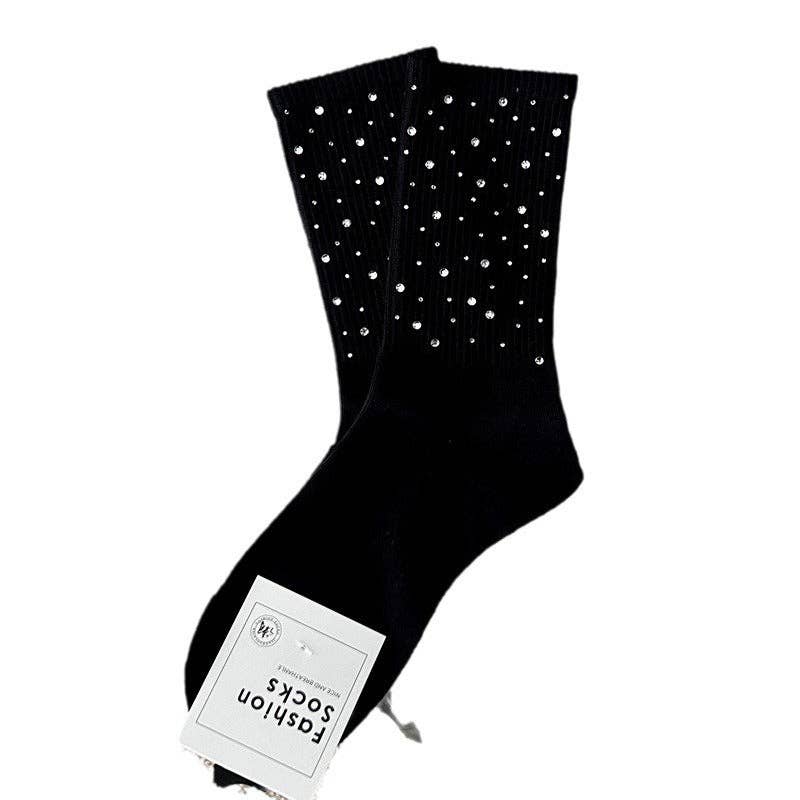 Rhinestone Socks