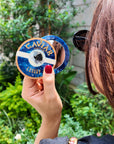 Hand-painted Caviar Compact Mirror