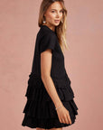 Florence Ruffle Frill Mini Dress