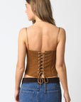 Reese Suede Top