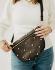 Chic Gold Studded Westlyn Bum Bag