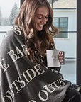 Baby It's Cold Outside Luxe Throw