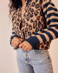 Leopard Print Cardigan