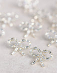 Sparkling Diamond Mini Statement Bow Earrings