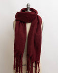 Cozy Knit Scarf with Tassels - Classical Bestseller!