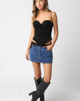 Reese Suede Top