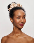 Holiday Cloud 9 Satin Pillow Scrunchie 1pc - Champagne