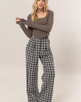 Kara Fuzzy Knit Top