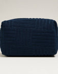 Luxe Terry fabric Makeup Bag -Medium