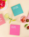 Let's Get Toasty - Pink Cocktail Napkins