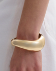 Editorial Hinge Bracelets 14K Gold PVD- Recycled