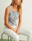 Vanna Knit Vest Top