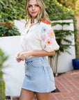 Liana Multi Colored Floral Top