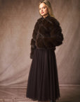 Paula short faux fur jacket