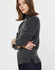 Cashmere Blend Turtleneck Sweater