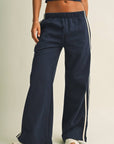 Side Stripe Low Waist Sweatpant